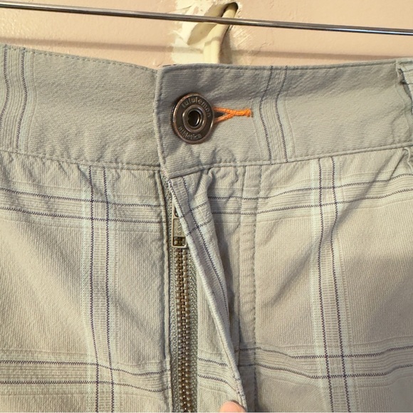 Lululemon Plaid Shorts Gray Men Size 38 - Picture 5 of 11